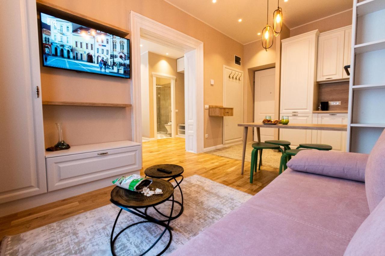 Black Gate - Quiet Studio In The Heart Of Old Town With Free Private Secured Parking Braşov Exteriör bild